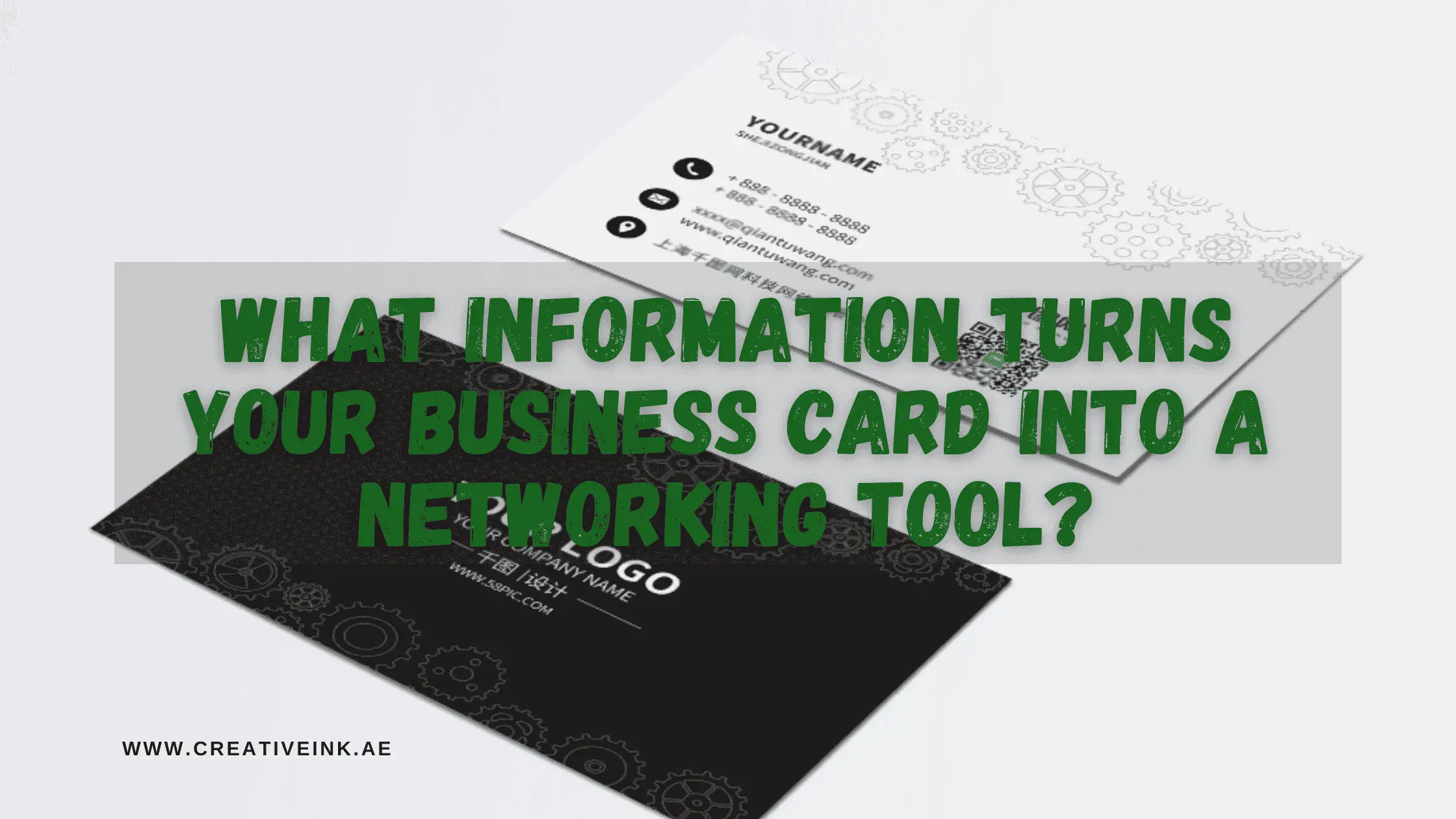 Turns Business Card Into Networking Tool