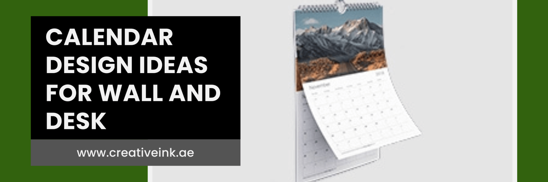 Calendar design ideas