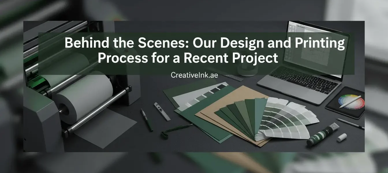 Creative Ink behind the scenes process