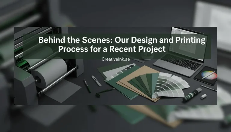 Creative Ink behind the scenes process