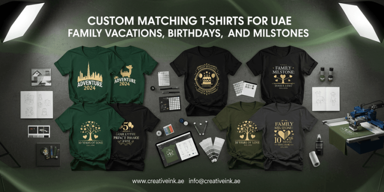 Custom Matching T-shirts UAE